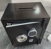 Montajlı 60cm Çelik Kumbara Para Kasasi ŞİFRELİ - 2
