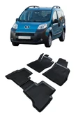 Peugeot Bipper 2007 ve Sonrası 3d Havuzlu Araca Özel Paspas Takımı - 1