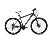 Bisan Leon V 26 Jant 46 Cm Dağ Bisikleti Mat Siyah-Kırmızı - 1