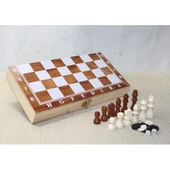 Ahşap Kutulu Satranç Model 2 - 1