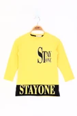 Toontoy Kız Çocuk Stay One Baskılı Tişört thumbnail 9