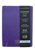 Ece Ajandası Marmaris 2025 Termo Deri 12X16 Günlük Ajanda Çizgili thumbnail 2