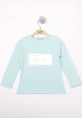 Toontoy Kız Çocuk Think Varaklı T-Shirt - 1