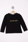 Toontoy Kız Çocuk Show Me Love Nakışlı T-Shirt - 6