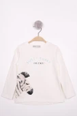 Toontoy Kız Çocuk Zebra Baskılı Nakışlı T-Shirt - 10