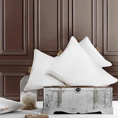 KAZTÜYÜ YASTIK 50X70 KREM thumbnail 4