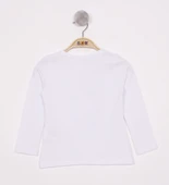 Toontoy Kız Çocuk Balon Baskılı T-Shirt - 3