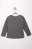 Toontoy Kız Çocuk Yazı Varaklı T-Shirt - 12