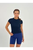 Fitted/vücuda Oturan Crop T-shirt - 1