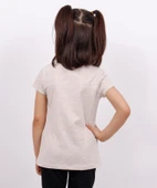 Toontoy Kız Çocuk Dondurma Baskılı Tişört - 2