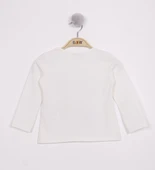 Toontoy Kız Çocuk Papatya Vazo Baskılı T-Shirt - 1