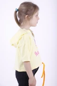 Toontoy Kız Çocuk Instagram Baskılı Kapüşonlu Tişört - 8
