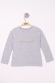 Toontoy Kız Çocuk Show Me Love Nakışlı T-Shirt - 7