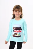 Toontoy Kız Çocuk Nutella Baskılı T-Shirt thumbnail 6