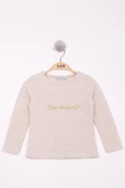 Toontoy Kız Çocuk Show Me Love Nakışlı T-Shirt - 8