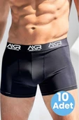 Erkek Likralı 10'lu Boxer - 5