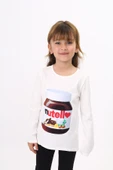 Toontoy Kız Çocuk Nutella Baskılı T-Shirt thumbnail 11