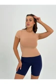 Fitted/vücuda Oturan Crop T-shirt - 11
