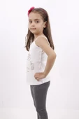 Toontoy Kız Çocuk Kedi Baskılı Atlet - 8