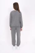 Toontoy Kız Çocuk Baskılı Sweatshirt - 6
