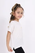 Toontoy Kız Çocuk Nakışlı Tişört - 2