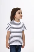 Toontoy Unisex Çocuk Çizgili Tişört - 4