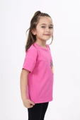 Toontoy Kız Çocuk Baskılı Tişört - 4