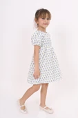 Toontoy Kız Çocuk Lale Desenli Elbise - 12