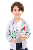 Toontoy Erkek Çocuk Baskılı Hırka - 8