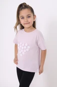 Toontoy Kız Çocuk Baskılı Tişört - 6