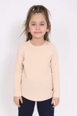 Toontoy Kız Çocuk Baskılı Tişört - 1