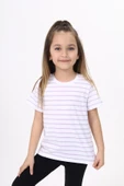 Toontoy Unisex Çocuk Çizgili Tişört - 1
