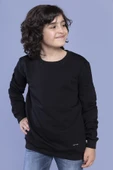 Toontoy Erkek Çocuk Arma Detaylı Sweatshirt - 1