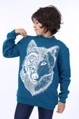 Toontoy Erkek Çocuk Kurt Baskılı Sweatshirt - 12