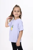 Toontoy Kız Çocuk Baskılı Tişört - 7