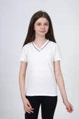 Toontoy Kız Çocuk Okul Tişört - 5