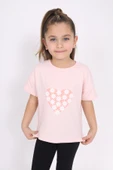 Toontoy Kız Çocuk Baskılı Tişört - 9