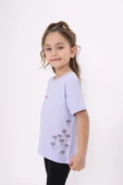 Toontoy Kız Çocuk Nakışlı Tişört - 12