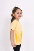Toontoy Kız Çocuk Bunny Baskılı Tişört - 3