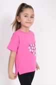 Toontoy Kız Çocuk Baskılı Tişört - 2