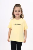 Toontoy Kız Çocuk Baskılı Tişört - 1