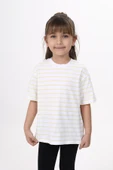 Toontoy Unisex Çocuk Çizgili Tişört - 11