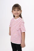 Toontoy Unisex Çocuk Çizgili Tişört - 7