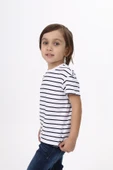 Toontoy Unisex Çocuk Çizgili Tişört - 5
