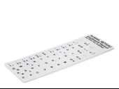 Hadron HDX8256 Türkçe Q Siyah/Beyaz Klavye Tuş Takımı Stıcker - 2