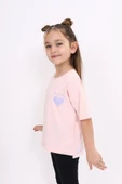 Toontoy Kız Çocuk Baskılı Tişört - 12