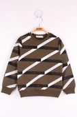Toontoy Erkek Çocuk Toontoy Şeritli Sweatshirt - 5