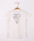 Toontoy Erkek Çocuk Cep Üstü Çapa Nakışlı T-Shirt - 5