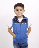 Toontoy Erkek Gülen Yüz Kapüşonlu Hırka - 10