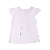 Toontoy Kız Bebek Simli Kedi Baskılı Tişört - 3